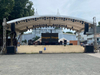 弧形支架框架铝弯曲的屋顶桁架10x6x4m