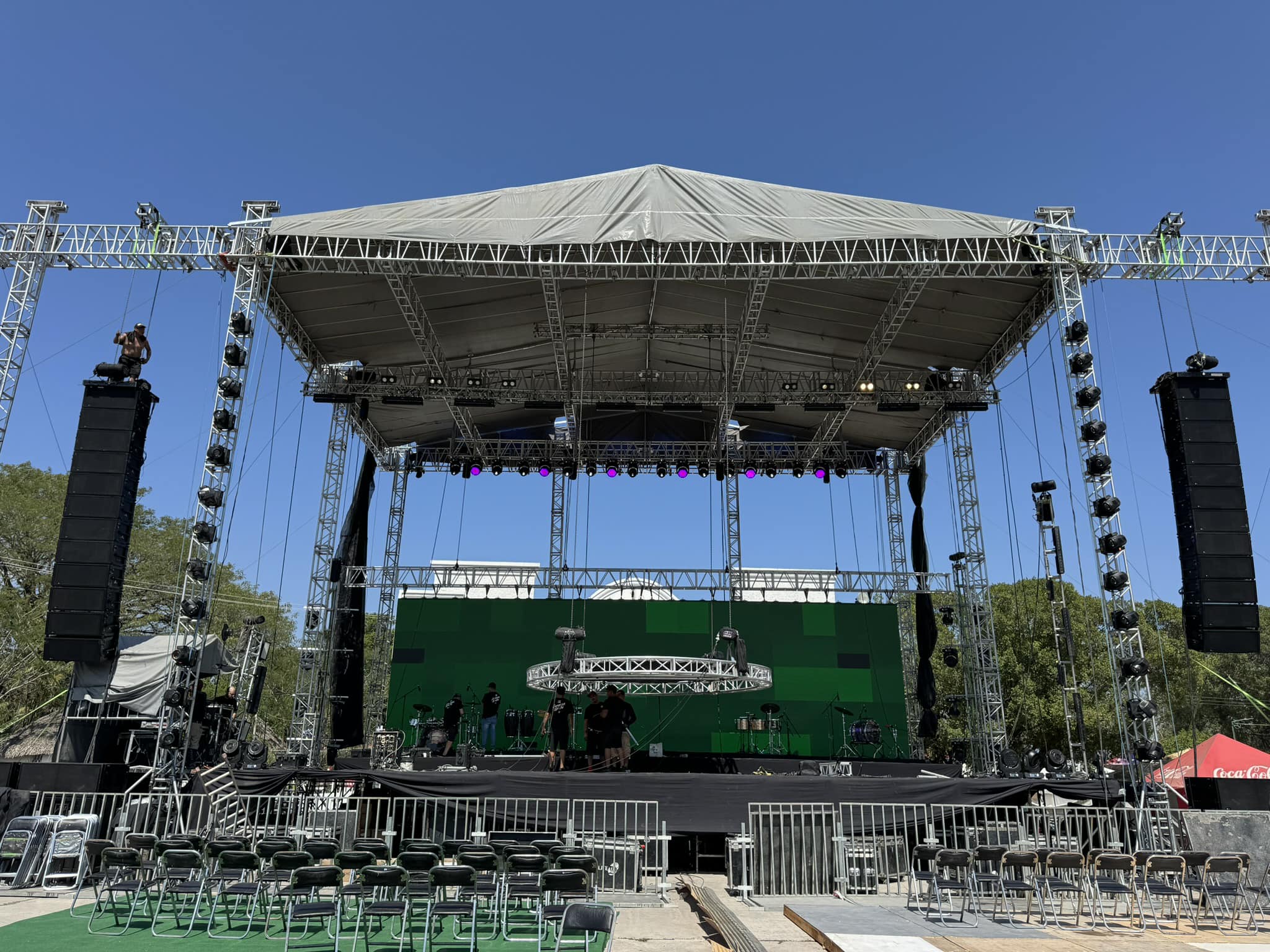 舞台屋顶桁架24x16x10m