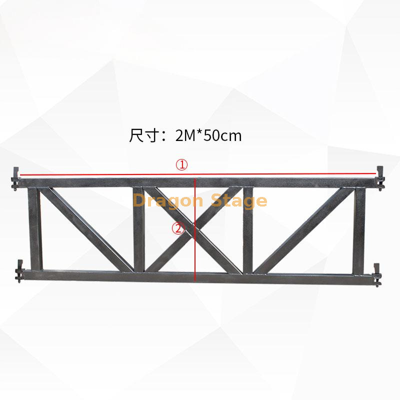 钢制桁架方形管段束2m