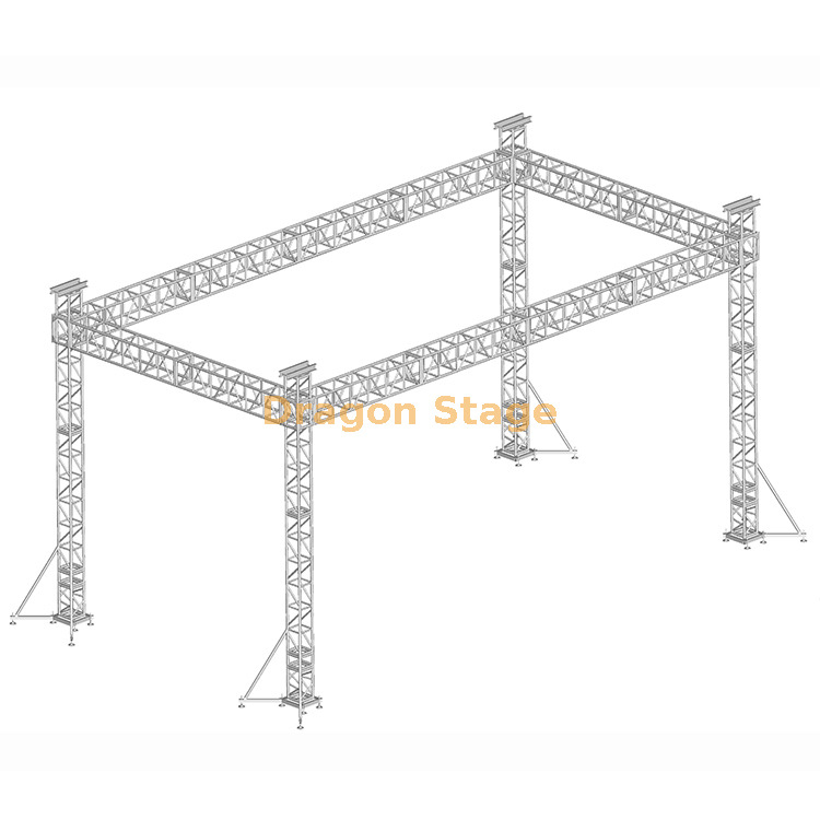 户外大型音乐会灯光桁架系统 30x15x18m