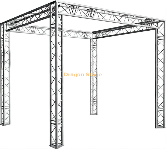 铝制便携式音乐会户外照明桁架12x12x10ft（3x3x3m）