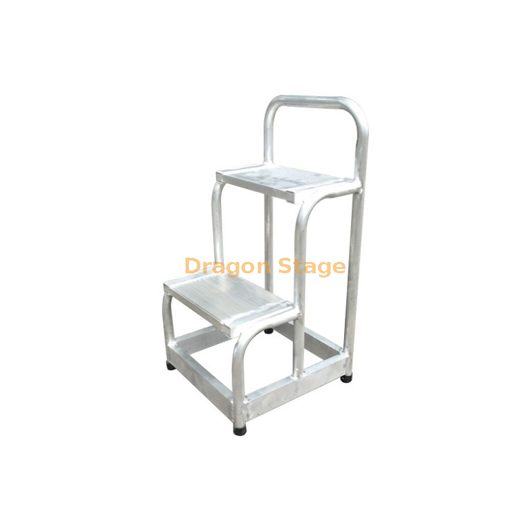 铝合金踏步梯凳踏步桌移动梯二、三、四步铝合金台阶非标家用爬梯