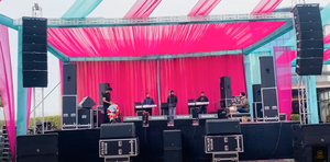 高品质铝合金舞台钢化玻璃舞台活动婚礼