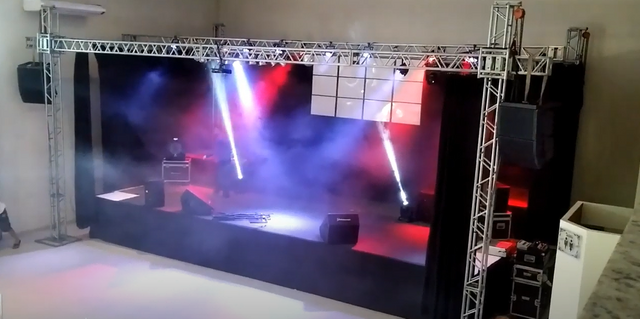 展览铝合金灯光舞台架厂家