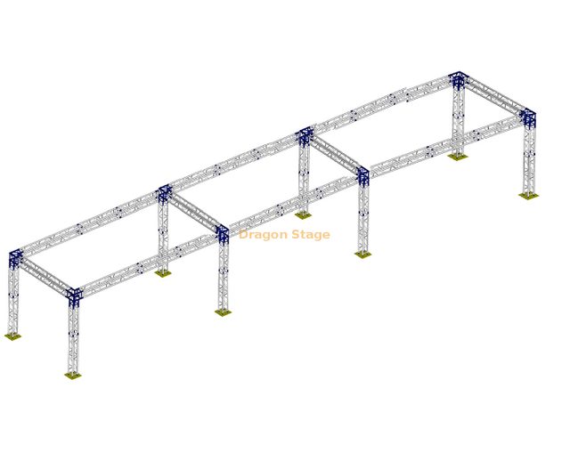 活动聚会使用铝制便携式走廊人行道桁架系统100x20x10ft