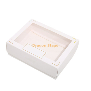 批发白色零食纸透明蛋糕盒透明蛋糕盒糕点包装盒