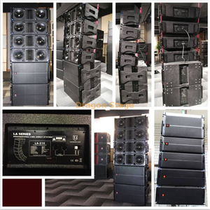 户外活动扬声器24+16 LA-210线数组和LA-218 Dual 18 \