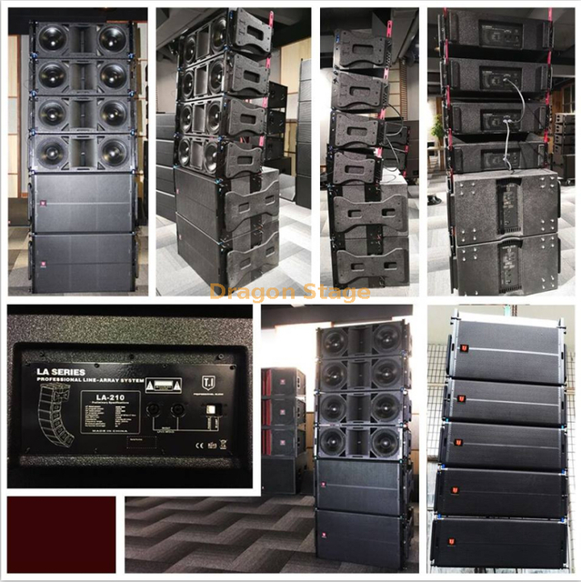 户外活动扬声器24+16 LA-210线数组和LA-218 Dual 18 \