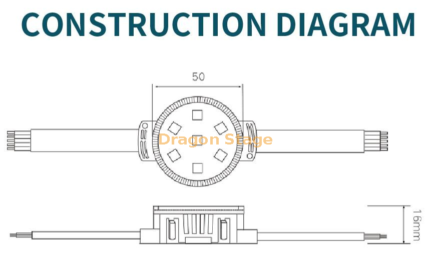 LED像素轻50C稳定性能SMD3535灯（1） 