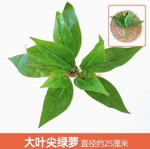 绿色植物，模拟植物墙，塑料草坪，阳台，室内背景，花墙，蓝色湖，绿色常春藤叶，1个分支