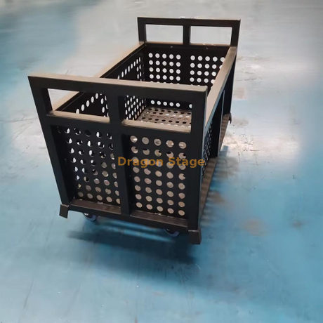 重型黑色铝制框架Dolly 