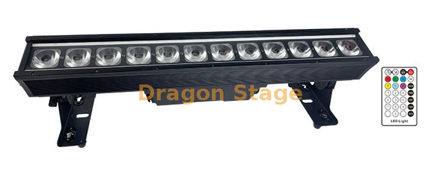 IP65 电池供电无线 DMX LED 帕灯 | RGBWA+UV户外舞台灯