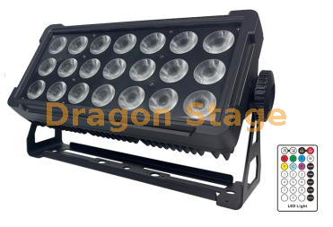 IP65 电池供电无线 DMX LED 线性洗墙灯 | 21×10W RGBWA+UV灯条上照灯