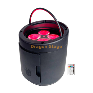 IP65 电池供电无线 DMX LED 灯 | 4×20W RGBWA+UV舞台灯