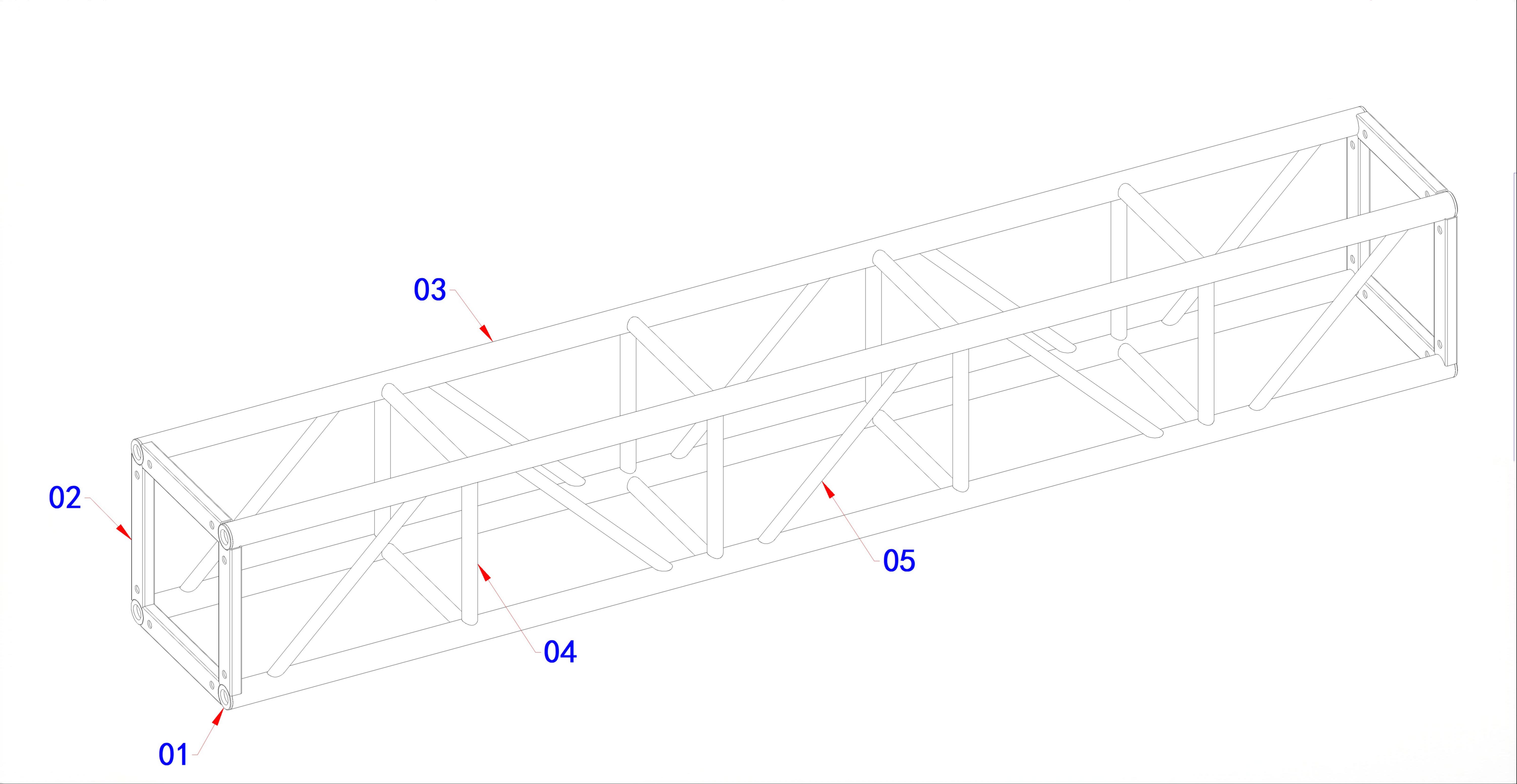 4004-BS400目字管(2.6m)螺丝钉.jpg