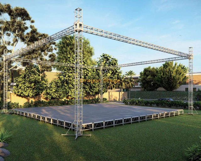 婚礼户外铝事件桁架系统18x18x9m
