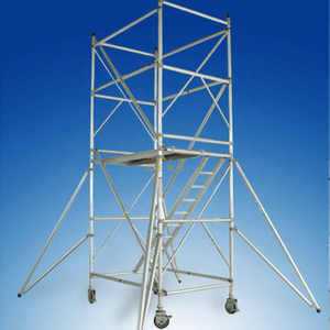 铝制塔移动便携式双脚架，步梯5.22M