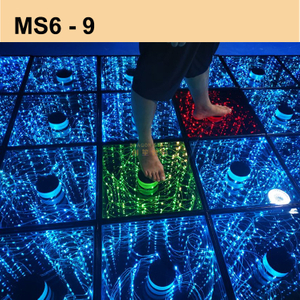 便携式 RGB Twinkle Dance Floor 舞蹈舞台地板 MS6-9