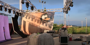 屋架系统铝装饰轻型桁架