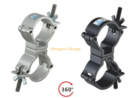 迷你 360 度旋转夹 材质：6061 SWL：100kg 管：48-51mm 公斤：0.23kg