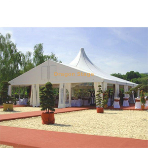 婚礼16x22 Marquee White Canopy Party派对带玻璃墙