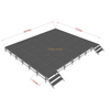 铝音乐会户外活动阶段28x24ft音乐阶段8.54x7.32m