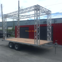 移动卡车拖车的4x1x2m铝制桁架