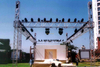 铝合金LED LED屏幕钉桁架系统8x8x6m用于户外音乐会 