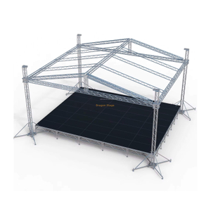 定制铝制音乐音响灯光桁架系统 12x10x9m