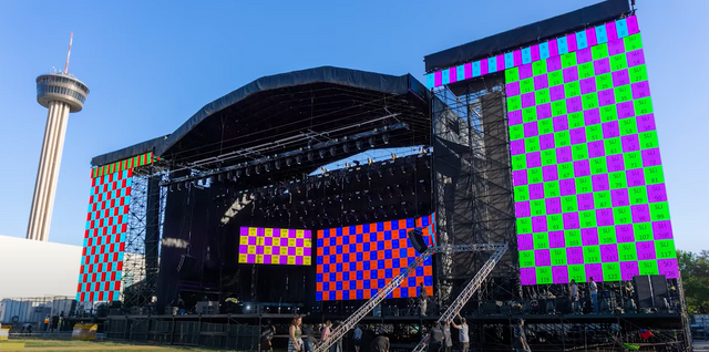 音乐会用便携式铝制照明屋顶桁架舞台