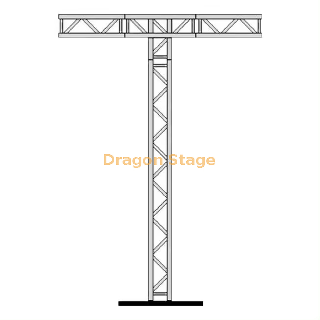 400mm自定义T照明桁架高6m高
