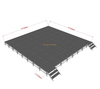 音乐会9.76x9.76m的铝台式