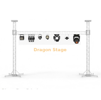 7x7m 铝合金球门柱桁架系统 |移动 LED 和舞台灯光设备