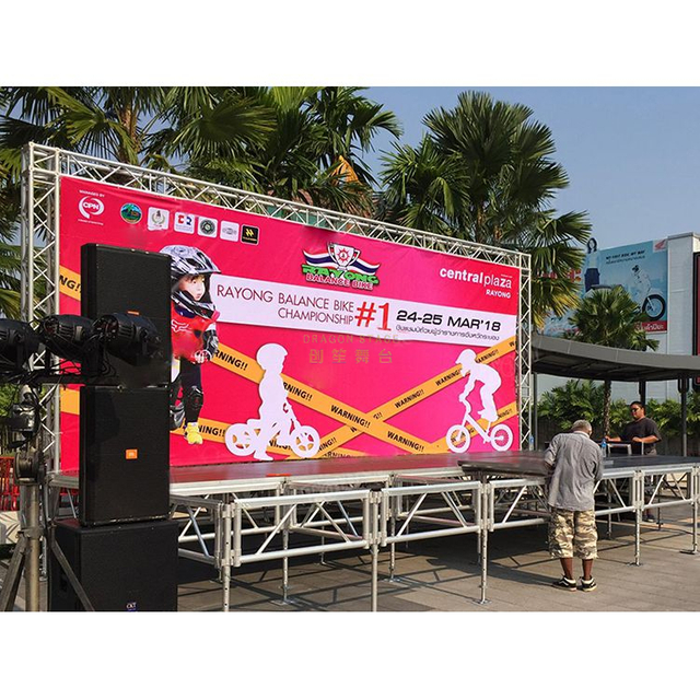 易于安装的专业室外/室内可拆卸模块化活动舞台