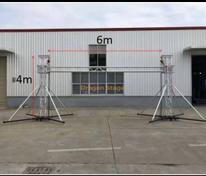  户外LED屏幕桁架系统屏幕屏幕索具，后桁架6x4m