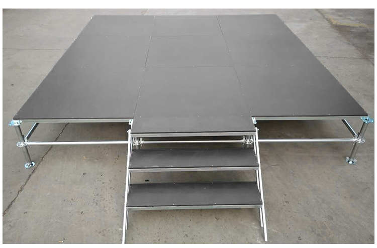 大型活动用高强度钢层舞台 10x8m 0.6-1m