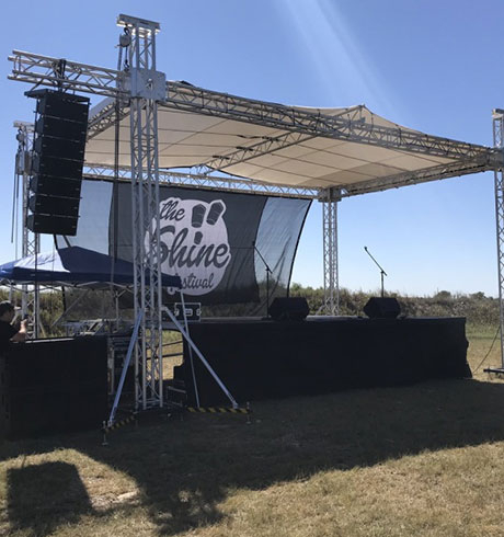 中国2021年新款舞台灯光桁架适合户外舞台表演