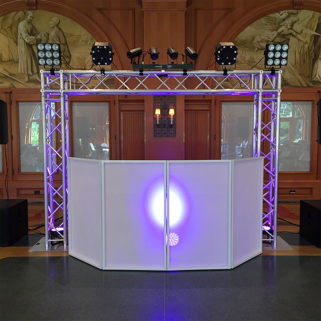 定制展示用铝桁架框架弧形屋顶桁架系统设计