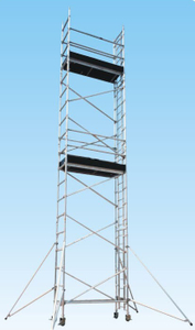 CE证书铝移动单宽脚手架塔清洁工作建筑材料