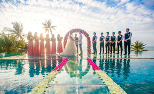 节日婚礼装饰活动铝玻璃纤维亚克力透明玻璃舞台平台游泳池出售