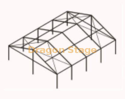 铝A型事件帐篷高度3m跨度10m（1）