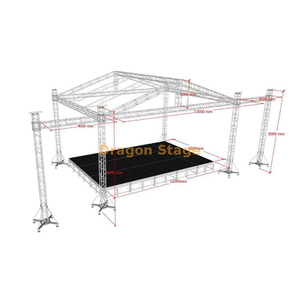铝事件派对照明桁架阶段13x9x8m