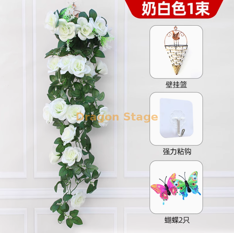 白色1玫瑰送篮粘钩白色1玫瑰送花篮粘钩浅粉红1玫瑰送花篮粘钩