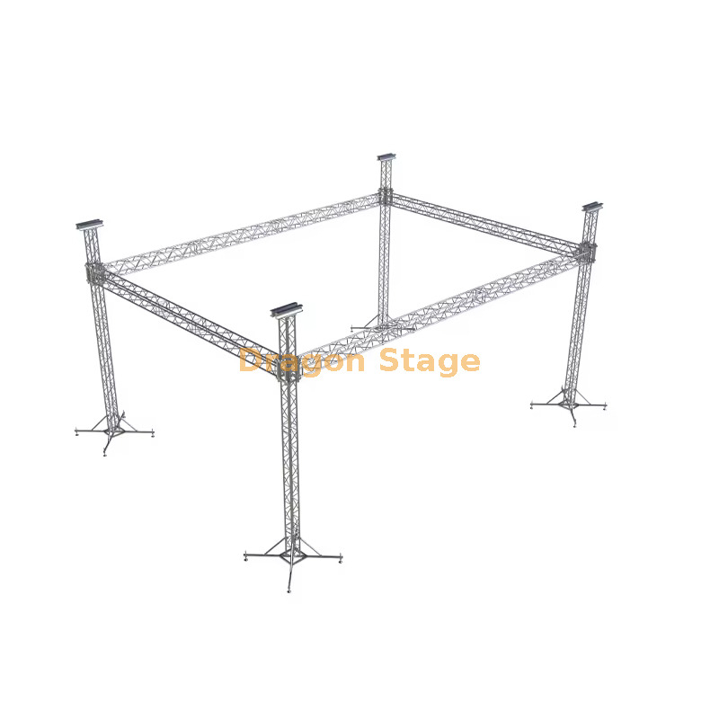 20x10x7m 室内铝箱照明桁架