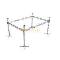 20x10x7m 室内铝箱照明桁架