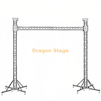 目标8x6m展览模块终点架桁架