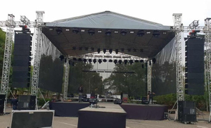 铝制插口灯架和舞台平台