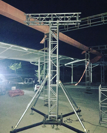 铝制地面支撑桁架 照明桁架