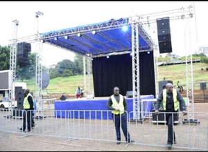 高品质热销黑色铝制活动舞台灯光桁架