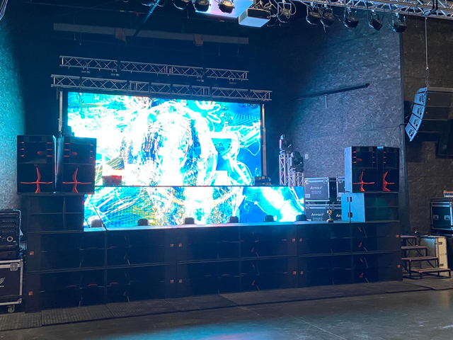 合金黑色舞台LED灯架